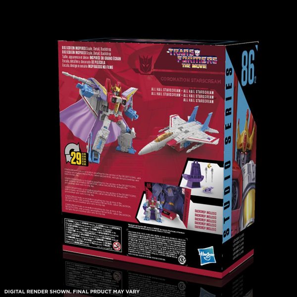 Transformers Studio Series 86 Leader Class King Starscream - Image 2