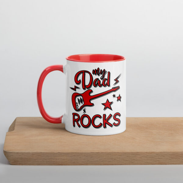 My Dad Rocks! Mug - Image 3