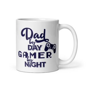 Dad by Day. Gamer by Night Mug