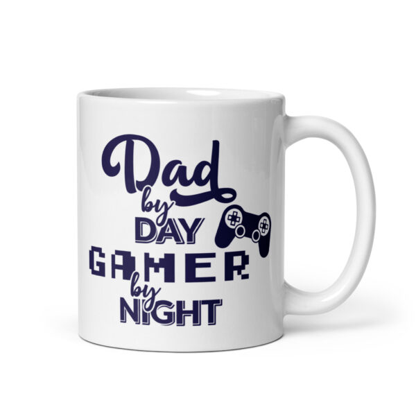 Dad by Day. Gamer by Night Mug