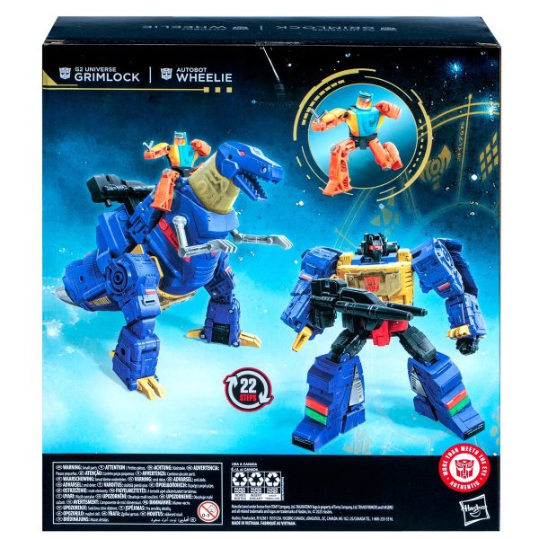 Transformers Generations Age of the Primes Leader G2 Universe Grimlock and Autobot Wheelie - Image 5
