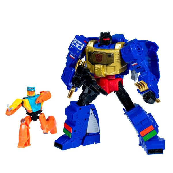 Transformers Generations Age of the Primes Leader G2 Universe Grimlock and Autobot Wheelie - Image 2